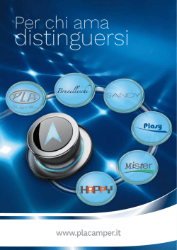 PLA Catalogo e Schede tecniche