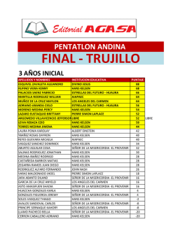 pentatlon final trujillo