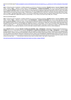 Holt spanish 1 cuaderno de actividades page 61