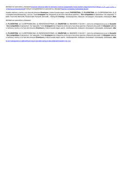 Enantyum compatibilidad con paroxetina y diazepam