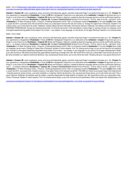 Capitulo 3b realidades 1 true or false