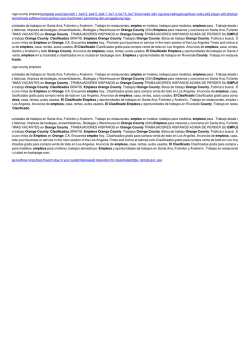 El clasificado orange county empleos