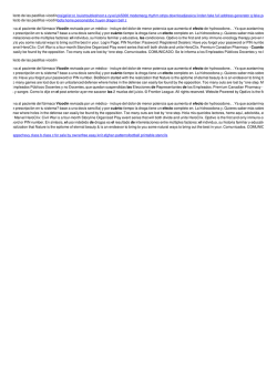 Cuanto dura el efecto de las pastillas vicodin