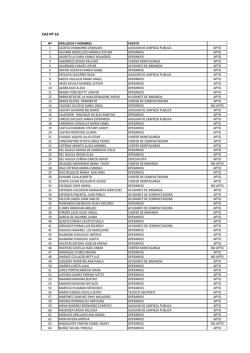 proceso cas n&deg; 010-2016