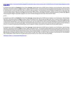 Facebook java app 3.4.1