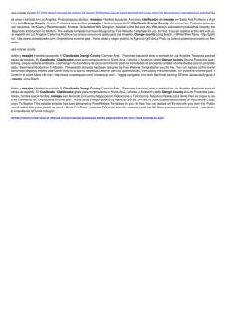 Clasificados masajes orange county