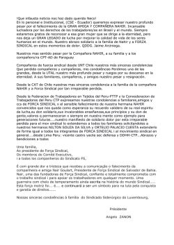 !Que infausta noticia nos haz dado querido Neco! En lo personal e