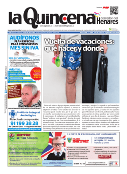 la quincena 554 (9 al 22 de septiembre de 2016)