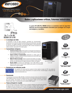 Documentaci&oacute;n E4 LCD Pro NEMA