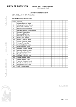 Listas de clase 6 de 9