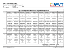 Programacion VIER Colores ZUL - Federaci&oacute;n Venezolana de Tenis