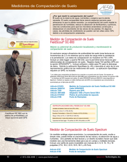 Folleto FieldScout SC900
