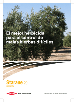 Starane - The DOW Chemical Company