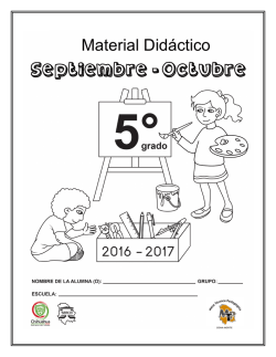 Material Did&aacute;ctico - Servicios Educativos del Estado de Chihuahua