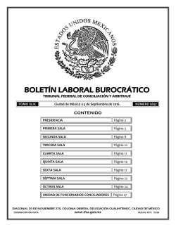 5 - Tribunal Federal de Conciliaci&oacute;n y Arbitraje