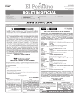 Descarga - Peruana - Diario Oficial El Peruano