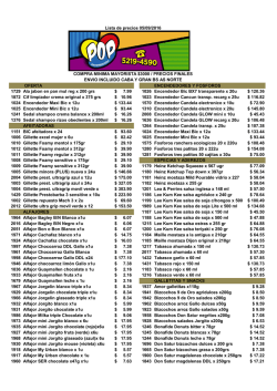 Mayoristas - Distribuidora Pop