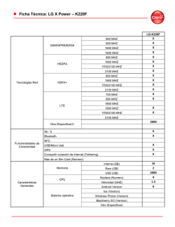 Ficha T&eacute;cnica: LG X Power &ndash; K220F