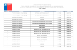 LISTADO DEFINITIVO DE CUPOS DE ESPECIALIZACI&Oacute;N