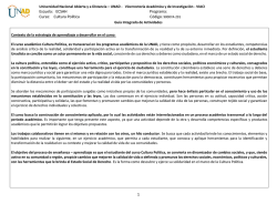 1 Escuela: ECSAH Programa: Curso: Cultura Pol&iacute;tica