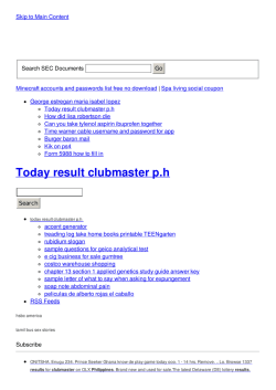 today result clubmaster p.h