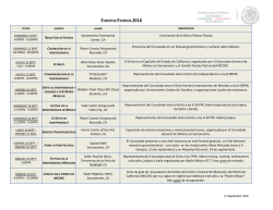 EVENTOS PATRIOS 2016