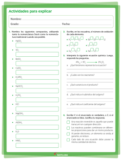 Actividades para explicar