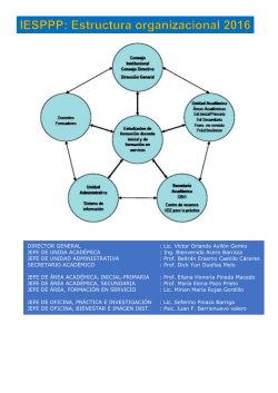 DIRECTOR GENERAL : Lic. V&iacute;ctor Orlando Ayll&oacute;n Gemio JEFE DE