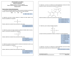 Enlaces Qu&iacute;micos y Fuerzas Intermoleculares