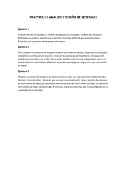 practica de analisis y dise&ntilde;o de sistemas i