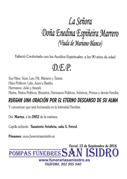 Enedina Espi&ntilde;eira Marrero 13-9-2016 Ferrol