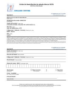Modelo Orden Domiciliaci&oacute;n Bancaria_SEPA