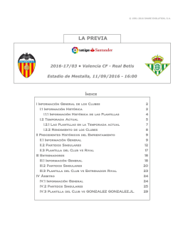 Valencia CF &ndash; Real Betis
