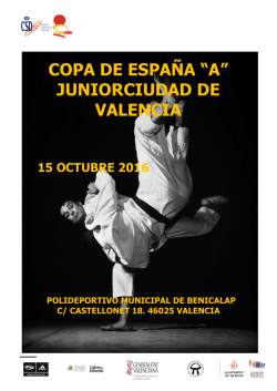 CIRCULAR n&ordm; 33 COPA DE ESPA&Ntilde;A JUNIOR A 2016