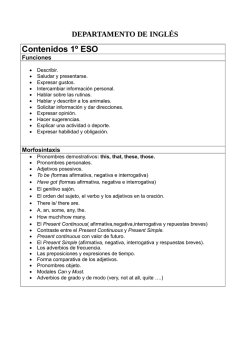 ingl&eacute;s - IES PUNTA LARGA