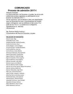 Entrega de Credenciales del PERSONAL