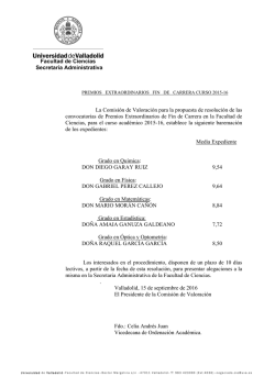 Resoluci&oacute;n provisional.