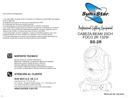 Manual 2R - Sun Star