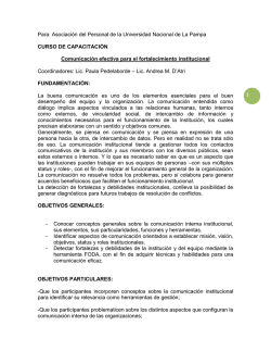 Programa de Comunicaci&oacute;n Institucional