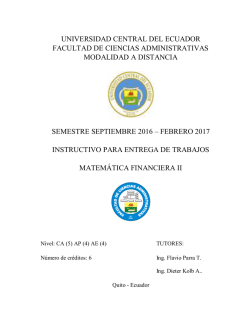 universidad central del ecuador facultad de ciencias administrativas