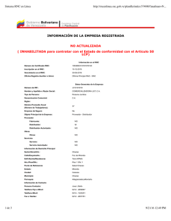 Sistema RNC en L&iacute;nea - cuentasclarasdigital.org
