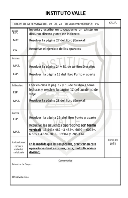 Inventa y escribe en tu cuaderno un chiste en discurso directo y otro
