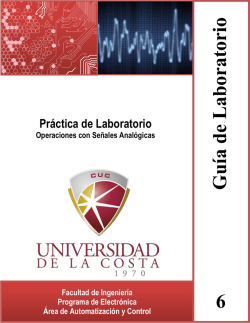 Gu&iacute;a 6. Operaciones con Se&ntilde;ales Anal&oacute;gicas Archivo