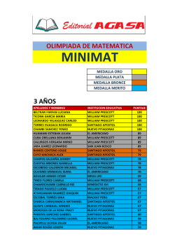 minimat - resultados