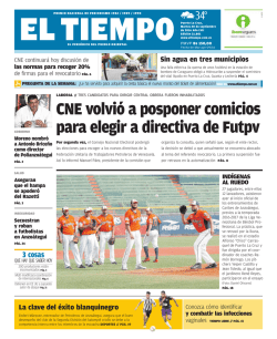 CNE volvi&oacute; a posponer comicios para elegir a directiva