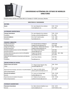 Directorio de Funcionarios