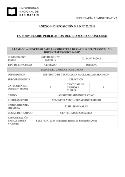 UNSAM - Universidad Nacional de San Mart&iacute;n