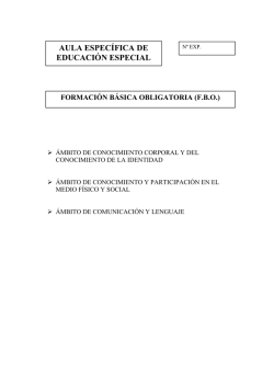 aula espec&iacute;fica de educaci&oacute;n especial