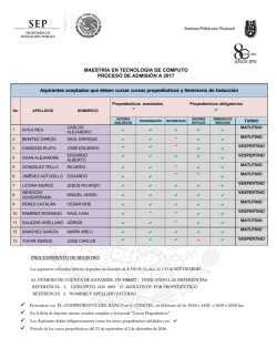 Proped&eacute;uticos A 2017
