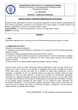 Literatura Universal